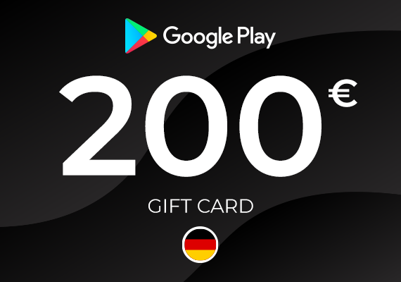 Google Play Gift Card 200 EUR Google Play Gift Card 200 EUR