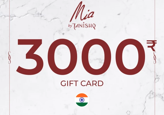 Mia By Tanishq Gift Card 3000 INR