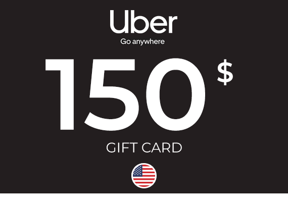Uber Gift Card 150 USD Uber Gift Card 150 USD