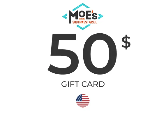 Moe’s Southwest Grill Gift Card 50 USD Key - UNITED STATES