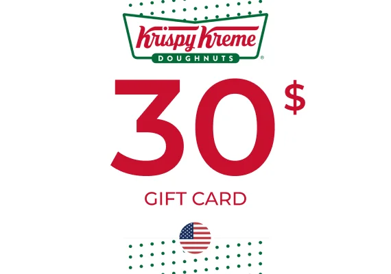 Krispy Kreme Gift Card 30 USD
