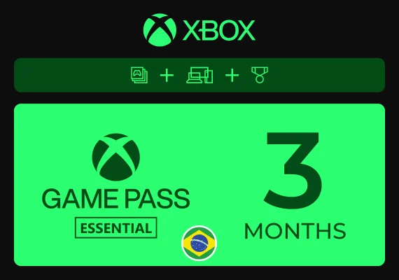 Xbox Game Pass Core (Essential) 3 months  Xbox Game Pass Core (Essential) 3 months
