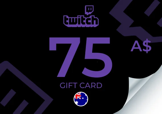 Twitch Gift Card 75 AUD