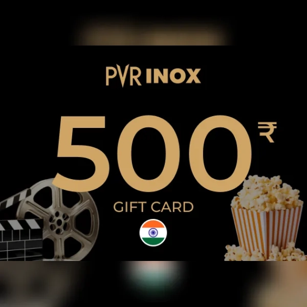PVR Inox Cinemas Gift Card 500 INR Key - INDIA