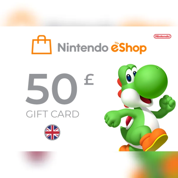 Nintendo eShop Card 50 GBP Key - UNITED KINGDOM