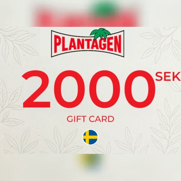 Plantagen Gift Card 2000 SEK Key - SWEDEN