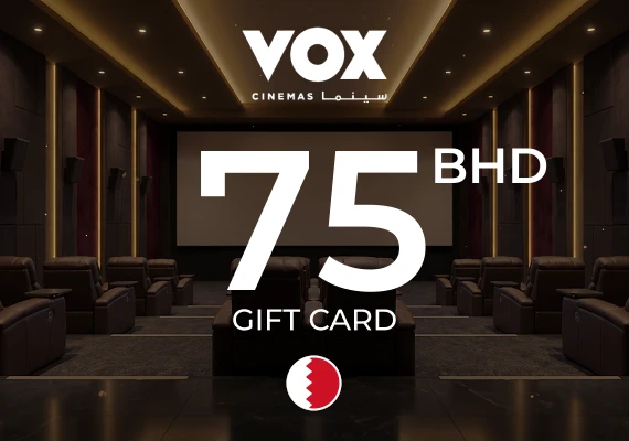 VOX Cinemas Gift Card 75 BHD