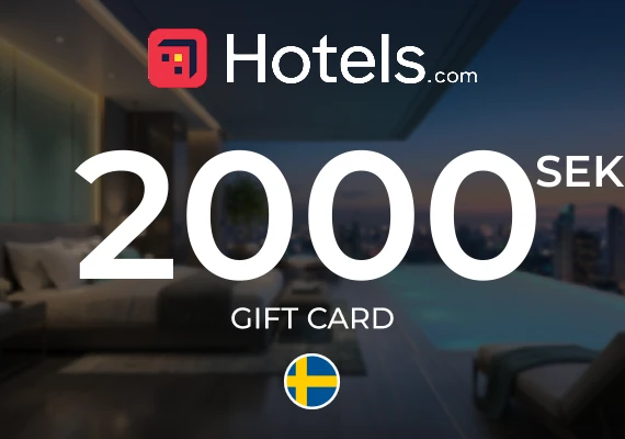 Hotels.com Gift Card 2000 SEK