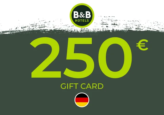 B&B HOTELS Gift Card 250 EUR