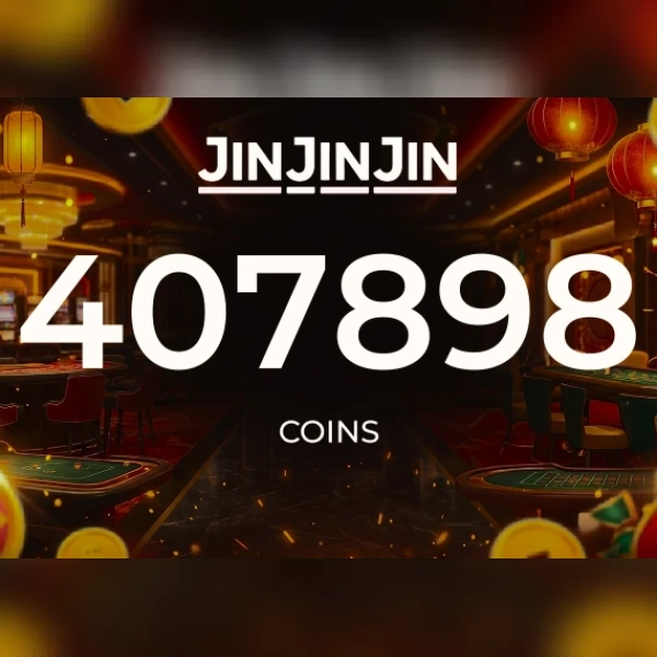 JinJinJin - 407,898 Coins Direct Top-Up - GLOBAL