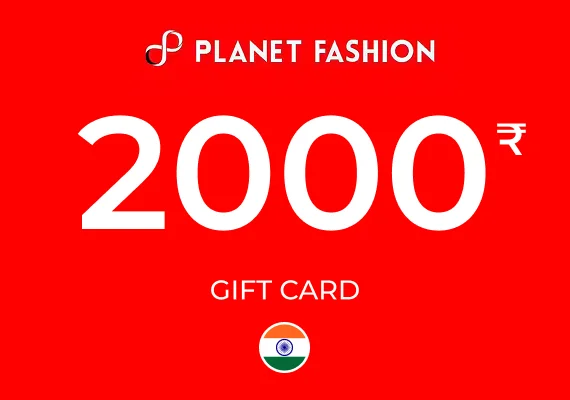 Planet Fashion Gift Card 2000 INR
