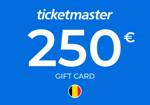 Ticketmaster Gift Card 250 EUR