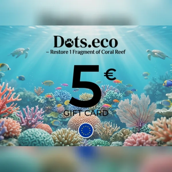 Dots.eco - Restore 1 fragment of coral reef Gift Card 5 EUR Key - EU