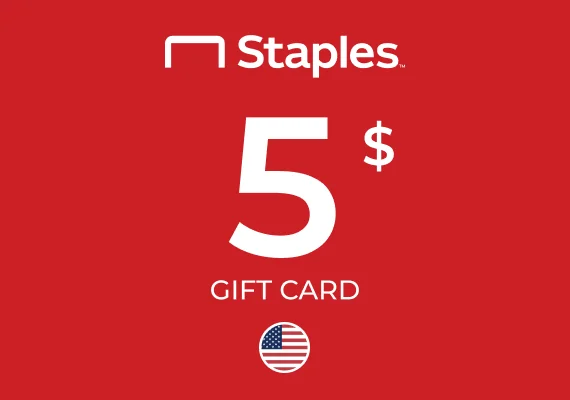 Staples Gift Card 5 USD