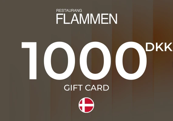 Restaurant Flammen Gift Card 1000 DKK