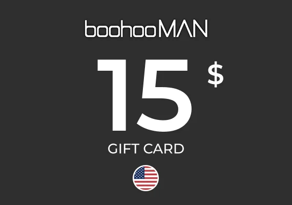 BoohooMAN Gift Card 15 USD