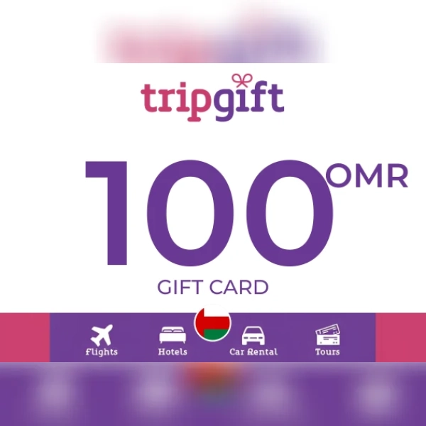 TripGift Gift Card 100 OMR Key - OMAN