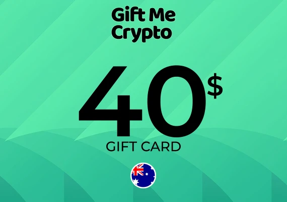 Gift Me Crypto Gift Card 40 AUD 