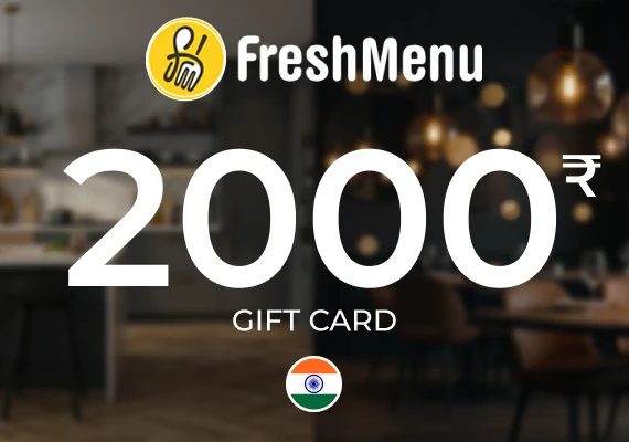 Fresh Menu Gift Card 2000 INR Key - INDIA