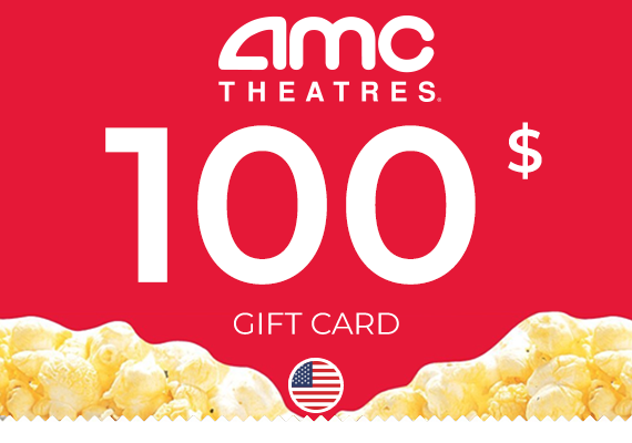 AMC Theatres Gift Card 100 USD