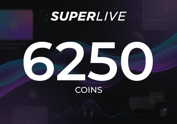 SuperLive - 6,250 Coins