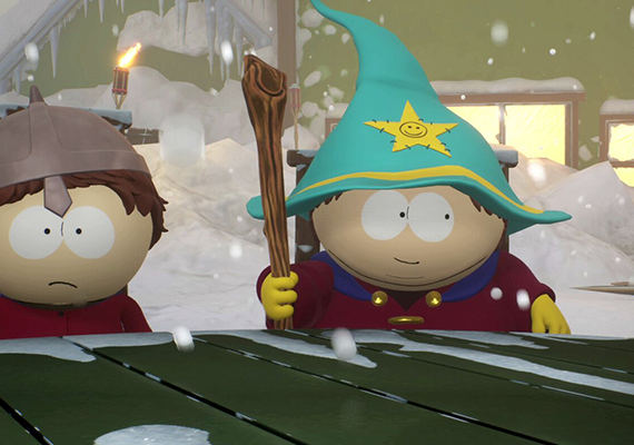 Experience winter fun with Stan, Kyle, Cartman, and Kenny as they frolic in the snowy landscape of South Park. Experience winter fun with Stan, Kyle, Cartman, and Kenny as they frolic in the snowy landscape of South Park.