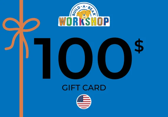 Build-A-Bear Workshop Gift Card 100 USD