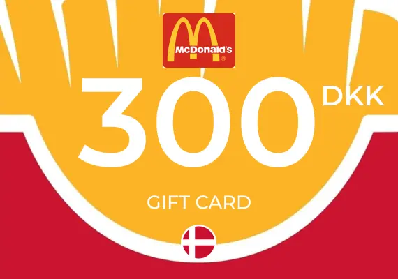 McDonald's Gift Card 300 DKK