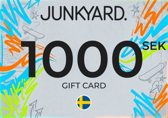 Junkyard Gift Card 1000 SEK