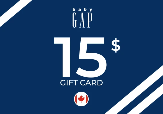 Baby Gap Gift Card 15 CAD