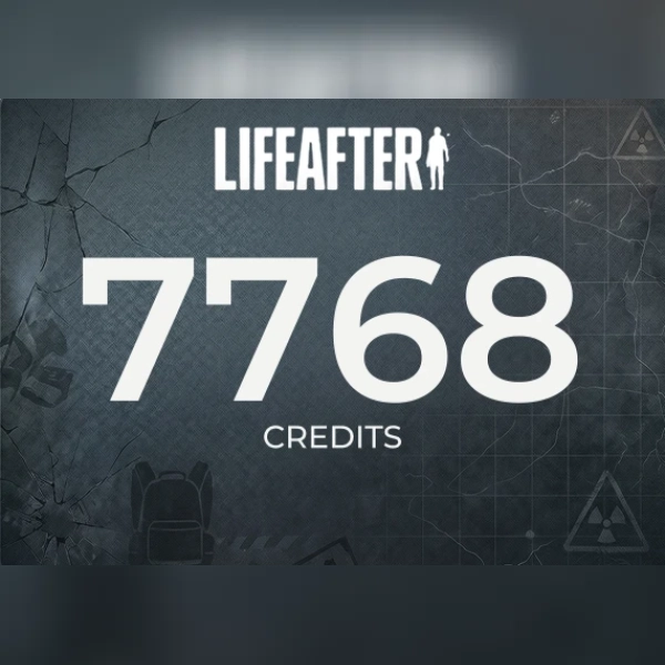 Lifeafter - 7768 Credits Direct Top-Up - Global