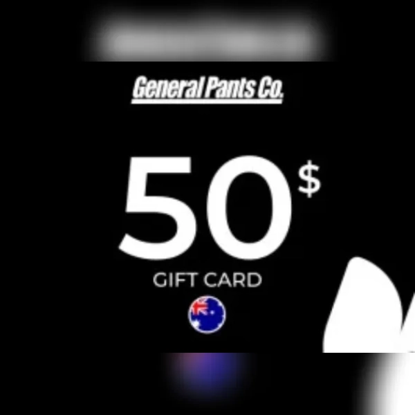 General Pants Co. Gift Card 50 AUD Key - AUSTRALIA