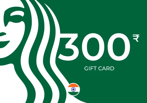 Starbucks Gift Card 300 INR