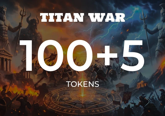 Titan War - 100 +5 Tokens 