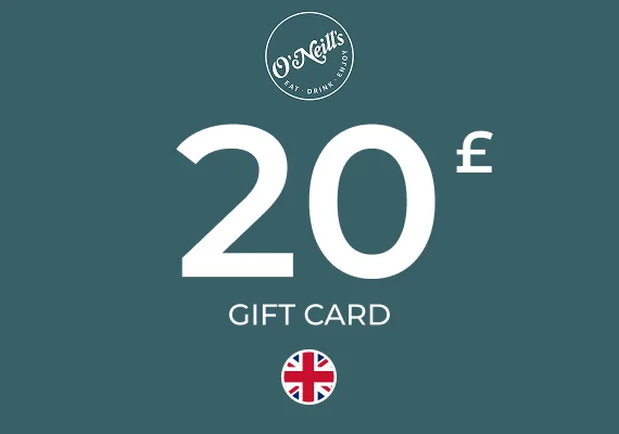 O’Neill’s Gift Card 20 GBP