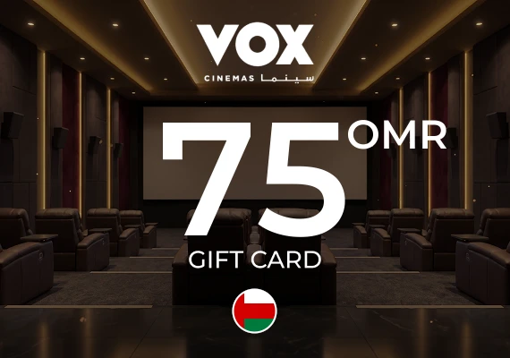 VOX Cinemas Gift Card 75 OMR