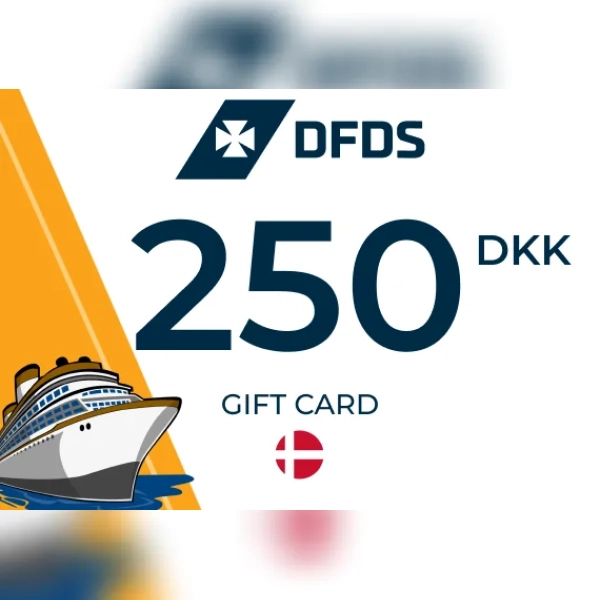DFDS Gift Card 250 DKK Key - DENMARK