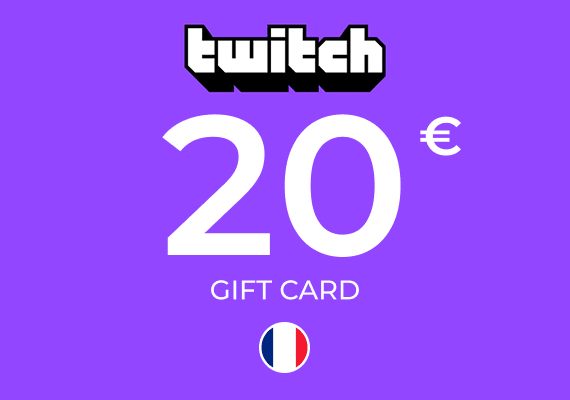 Twitch Gift Card 20 EUR Twitch Gift Card 20 EUR