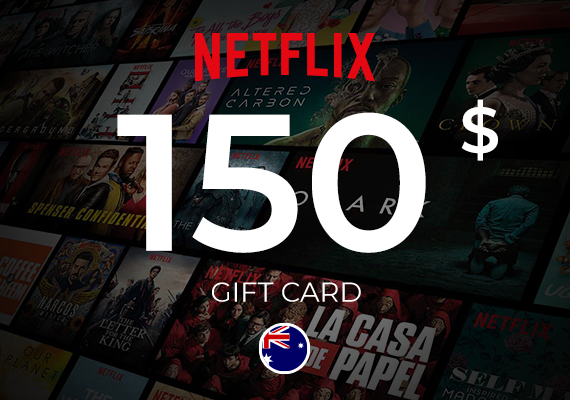 Netflix Gift Card 150 AUD Netflix Gift Card 150 AUD
