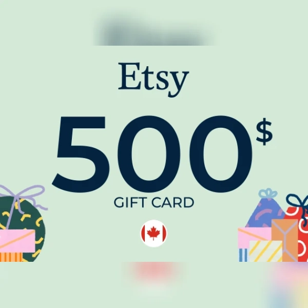 Etsy Gift Card 500 CAD Key - CANADA