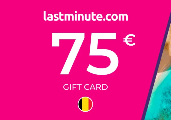 lastminute.com Travel Gift Card 75 EUR
