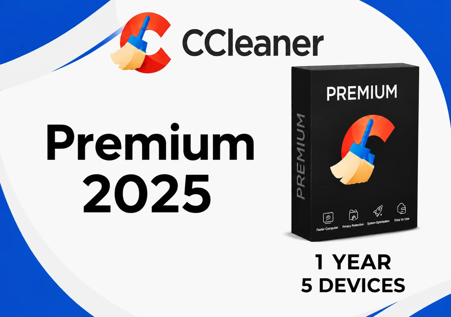 CCleaner Premium Bundle 2025 Key (1 Year / 5 Devices) - GLOBAL       