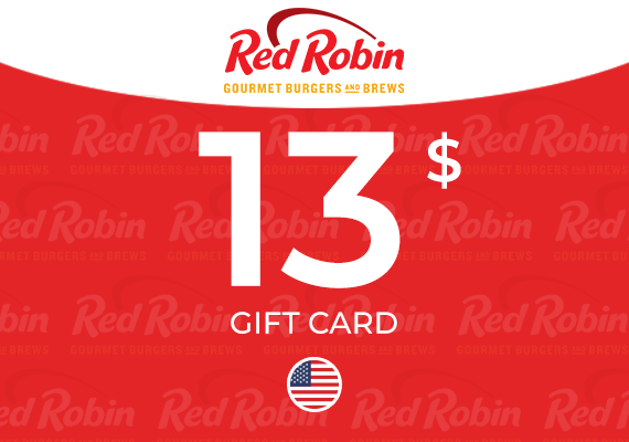 Red Robin Gift Card 13 USD