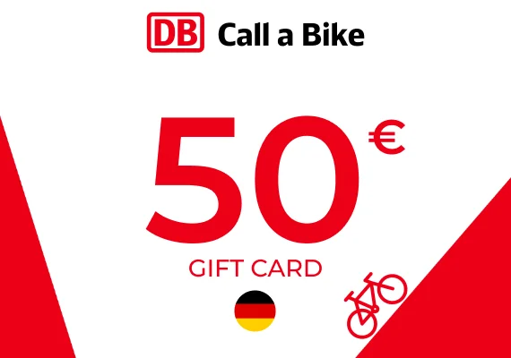 Call a Bike Gift Card 50 EUR 