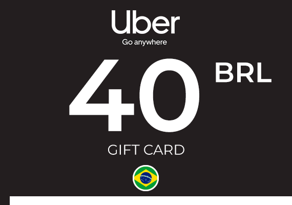 Uber Gift Card 40 BRL