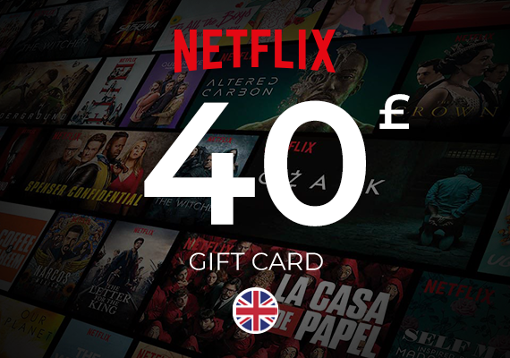 Netflix Gift Card 40 GBP