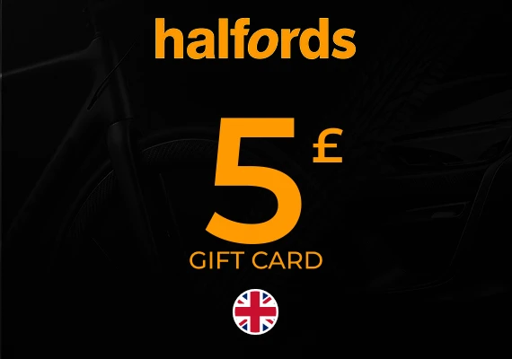 Halfords Gift Card 5 GBP