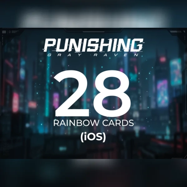 Punishing Gray Raven - 28 Rainbow Cards (iOS) Direct Top-Up - GLOBAL