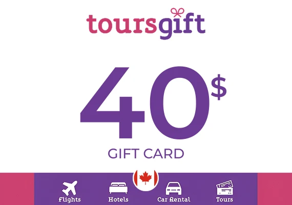 ToursGift Gift Card 40 CAD
