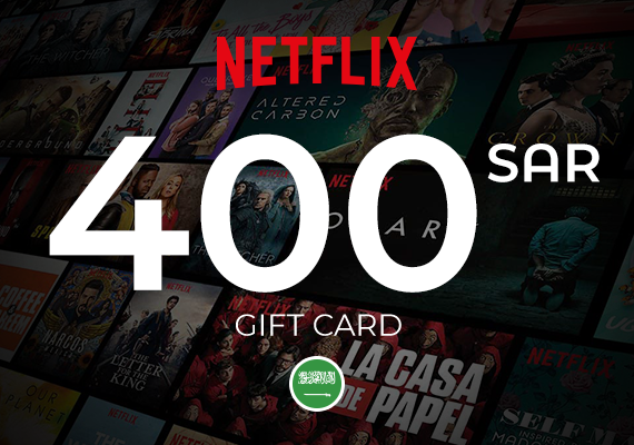 Netflix Gift Card 400 SAR